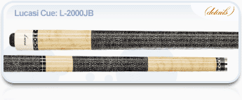 Lucasi Pool Cue - l-2000jb