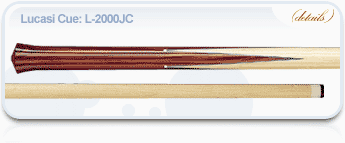 Lucasi Pool Cue - l-2000jc