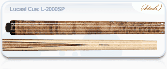 Lucasi Pool Cue - l-2000sp