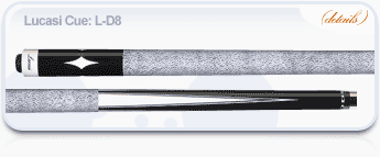 Lucasi Pool Cue - l-d8